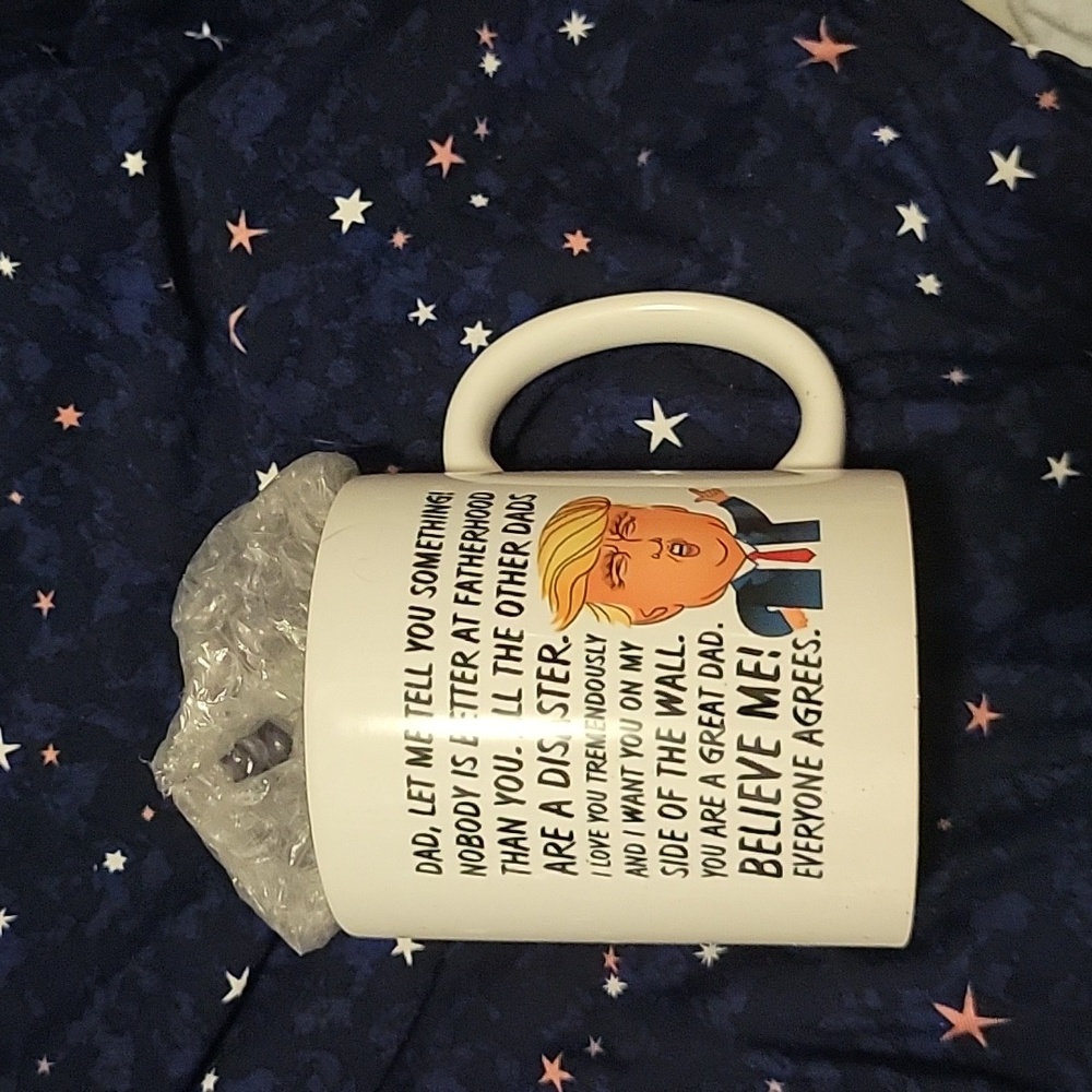 NEW Dad Mug Funny Trump. New in Box Father's Day, Christmas, Birthday Humor